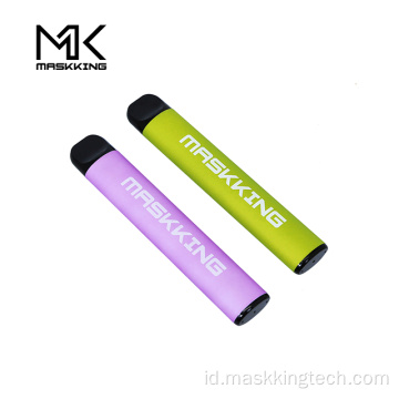 2020 Portable Nic Salt Smoking Tank Sekali Pakai E-Cigarette